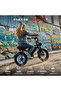 V8 Mini Electric Bike 750W Motor (1255W Peak Power) – 48V 15.6Ah Battery, 50KM/H Speed, 60KM Range, Bluetooth Speaker, Artificial Engine Sound, Dual Disc Brakes - 3