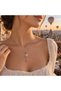Cappadocia Balloon Figured Silver Color Necklace - Pink Enamel Hot Air Balloon Necklace - 2
