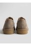 26K-001-25-106 Genuine Leather Suede Lace-Up Loafer Shoes for Women - 4