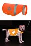 Night Vision Reflective Fabric Velcro Dog Vest Medium - 5