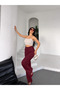 Women's Aurelia High Waist Elastic Back Flared Leg Lycra Fabric Palazzo Trousers - 4