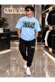 Dope Printed Oversize Cotton T-Shirt Tracksuit Premium Set - 2