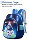 12 Inch Super Power School Bag For 4-6 Years, Printed Backpack Bags, Lightweight, Washable, Bag For Kids, Boys - 4