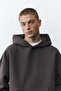 Kapüşonlu boxy sweatshirt - 5