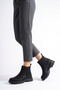 Dolas double rubber non-slip sole women's boot black emerald