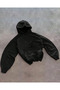 Sequin Detailed Back Butterfly Embroidered Hoodie Sweatshirt - 3