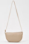 Marakes Women's Beige Shoulder Bag with Zipper and Long Shoulder Strap - 5