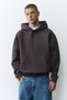 Kapüşonlu boxy sweatshirt