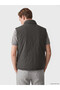 Southblue Gray Regular Fit Stand Collar Men's Puffer Vest - 4
