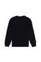 Boy's Black Basic V-Neck Sweater - 2