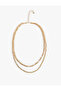 Steel Multiple Chain Necklace