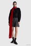 Women's Black Glitter Buttoned Crew Neck Slim Fit Cardigan - 5