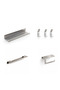 Stainless Steel Bathroom Set - 3
