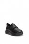 26Ksrrz1005 Women's Genuine Leather Casual Shoes Black - 2
