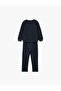 Baby Boy Tracksuit Set 7Wmb10001Tk Dark Blue - 3