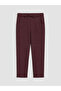 Vizyon New Season Burgundy Boys' Sweatpants with Elastic Waist
