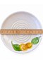 Handmade Lemon Patterned Parmesan Cheese Potato Fruit Grater Plate 13 cm Ceramic Baby Food Grater Plate Fruit Patterned Garlic Crusher Pepper Chocolate Grater - 4