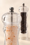 2-Piece Transparent Acrylic Salt and Pepper Mill 18 cm Manual Spice Grinder Set - 7