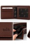 Genuine Leather Men's Wallet with 16 Compartments (12 Cm*9 Cm*2 cm) - 2