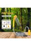 Portable Car Shower Pump 12V, 60W Electric Shower with 2M Hose, 5M Cable for Outdoor Camping - 3