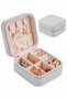 Travel Jewelry Box - Jewelry Organizer Box - Mini Jewelry Box - Accessory Box - Jewellery Box - Jewelry Organizer Box (Gray)