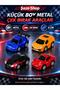 Şaze Shop 6 cm Small Size Metal Pull and Drop Toy Car Single Mini Sports Vehicle - 2