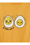 Yellow Crew Neck Printed Boy's T-Shirt - 3