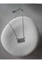 Stainless Steel Children's Necklace-Labubu Pendant-Teddy Bear Necklace-Best Friend Necklace - 3