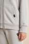 Comfy Finger-Loop Hooded Zipper Sweatshirt - 4