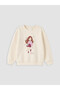 Esvab • Modern & Distinctive Printed Thick Sweatshirt for Girls