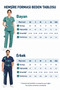 Women's Nurse and Doctor Uniform V-Neck Relaxed Fit Piping Bottom Top Set - 4