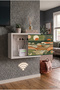 Modern and Stylish Solid Wood Multi-Purpose Modem Hiding Box Socket Cover Concealer Cabinet