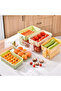 Refrigerator Storage Container - Organizer with Strainer - Vacuum Sealed Lid - 2