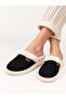 Women's Suede Fur-Lined Comfortable Insole Slippers