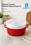 Round Storage Container with Strainer 4 L Red Ak 778 - 2