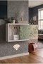 Durable Decorative Stylish Solid Wood Sliding Cover Cable Organizer Cabinet Socket Cover Organizer