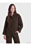 Özmarka New Season Brown Women's Shirt Tunic - 2
