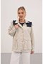 Special Edition Contrast Hooded Raincoat Windbreaker Jacket Code: Vt-2856