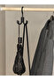 4-Hook Swivel Closet Hanger – Bag, Belt, and Umbrella Organizer Hanger - 2