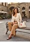 Women's Scarf Hand and Shoulder Bag (34/23 cm) - 2