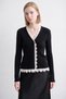 Lace Buttoned Knitwear Cardigan