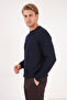 Cotton Regular Fit Crew Neck Sweater Men's Sweater 7020263 - 3