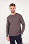 Cotton Crew Neck Basic Sweat Men's Sweat 59050742 - 3