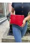 Women's Faux Leather Adjustable Crossbody and Hand Strap Portfolio, Clutch Bag - 2