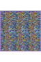 Sura Silk Scarf 9335-85 Purple Mixed Pattern - 4