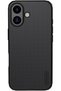 Case Compatible with iPhone 17 Super Frosted Shield Pro Hard Back Soft Border (PC + TPU) Shock Absorb Cover Raised Bezel Camera Protect Black Color (iPhone 17) - 7