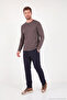 Cotton Crew Neck Basic Sweat Men's Sweat 59050742 - 2
