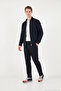 Tie-Up Detailed Regular Fit Straight Leg Jogger Trousers Men's Pants 6843701 - 3