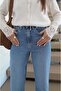 Blue Push up Straight Jean - 5