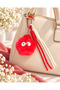 Puffy Red Beret Pompom Bag Charm